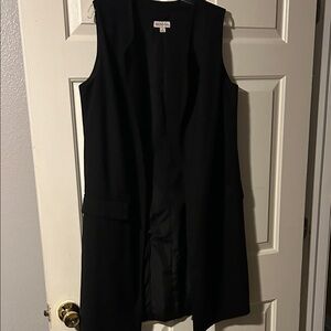 Merona Black Sleeveless Vest